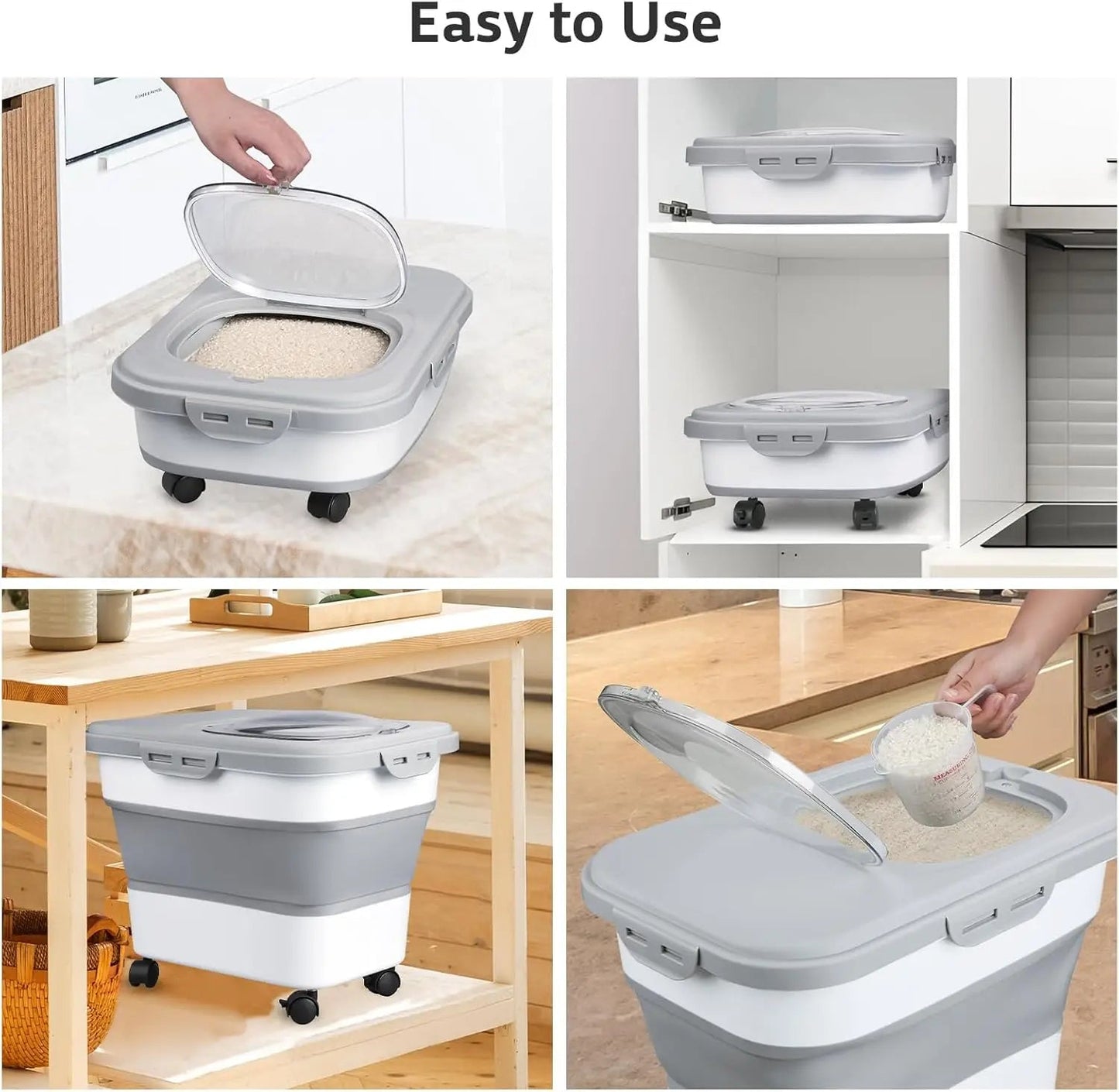 Collapsible Extra Large Kitchen Container