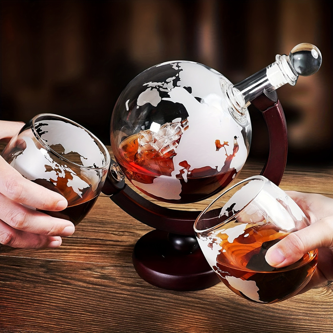 Luxury Whiskey Decanter Gift Set for Whiskey Lovers