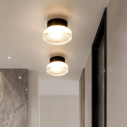 Contemporary Circular LED Light Fixture