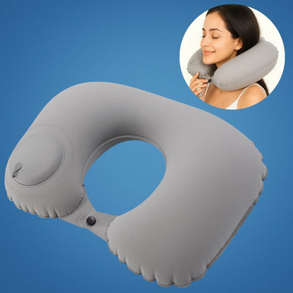 Comfortable Inflatable Travel Neck Pillow