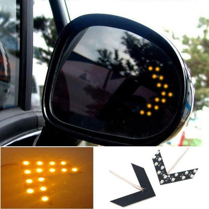 Bright 2PCS Car LED Arrow Light Panels