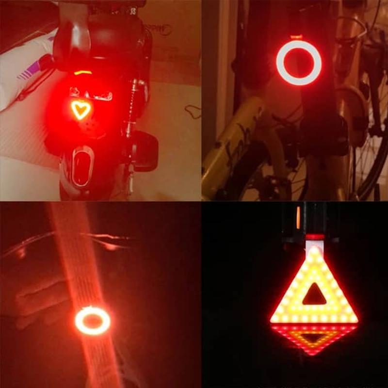 Bright Rechargeable Bike Rear Lights