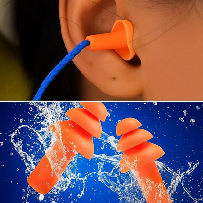Comfortable Reusable Earplugs for Sleep and Travel