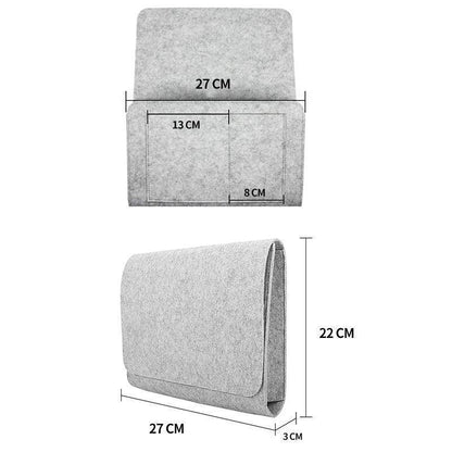 Stylish Hanging Storage Bag for Bed & Desk