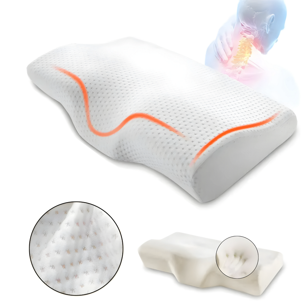 Contouring Comfort Neck Support Pillow