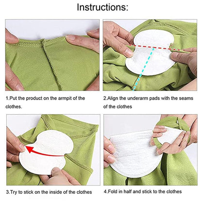 Comfortable Dry Underarm Shield Pads