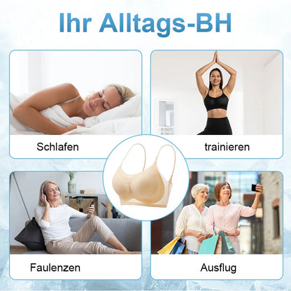 Slim Cooling Bra Made of Breathable Silk