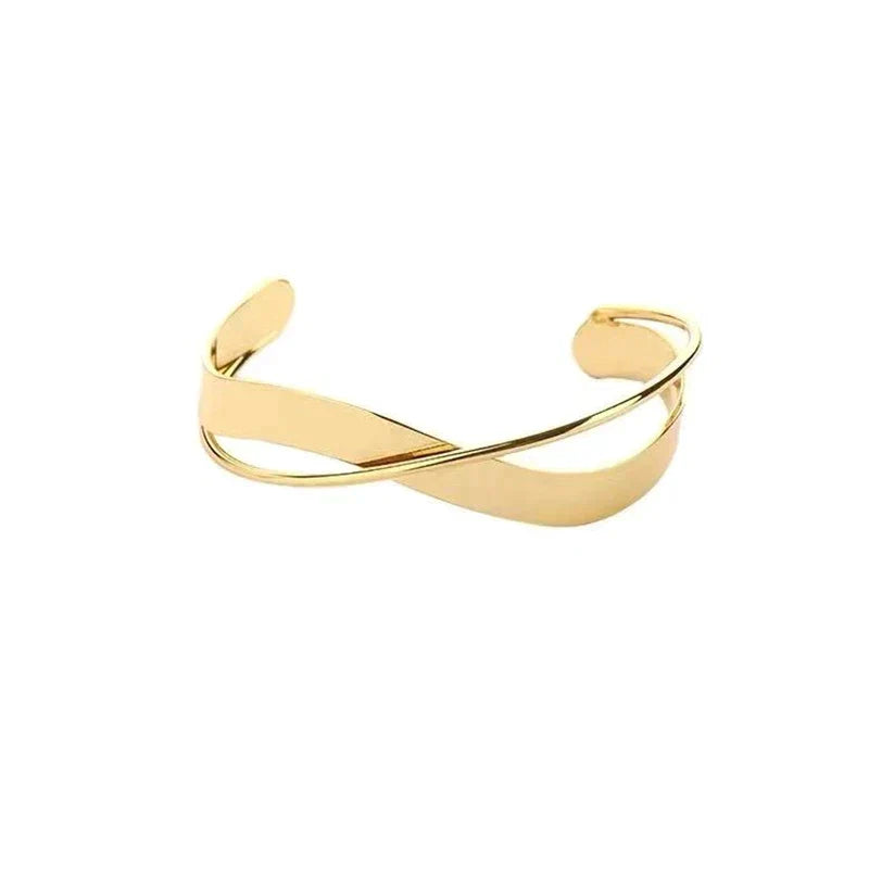 Classic Silver and Gold Bar Bracelet