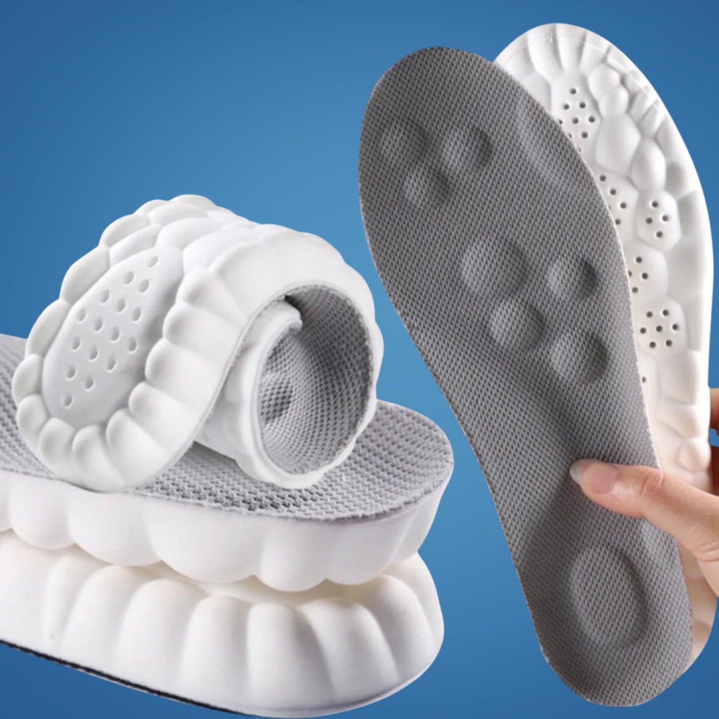 Comfort Running Insoles - Supportive Arch Cushioning