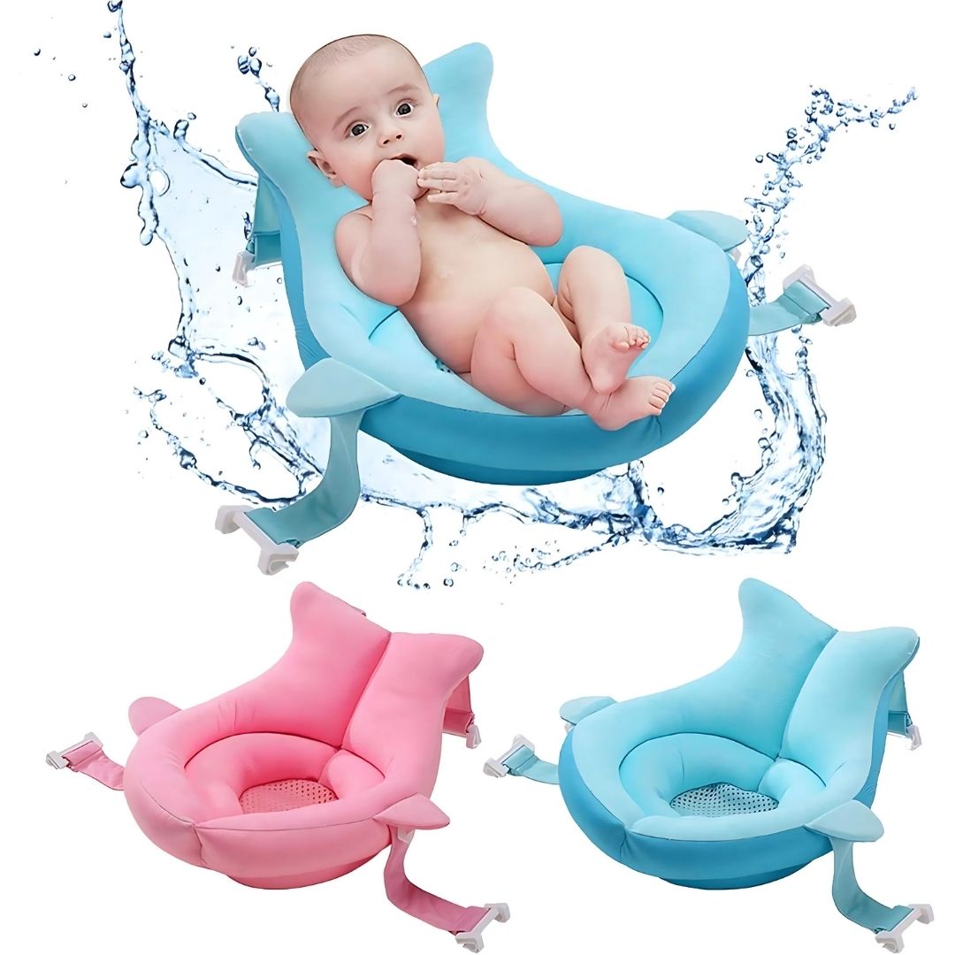 Soft Baby Bath Cushion - Secure Newborn Bath Support