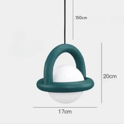 Befez | Luxe Round LED Hanging Lamp