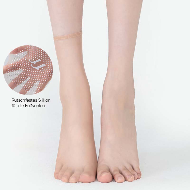 Befez | Breathable No-Show Crystal Socks for Women