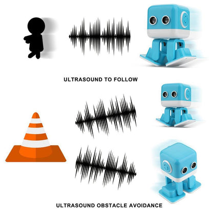 Fun Remote Control Dancing Robot Cube