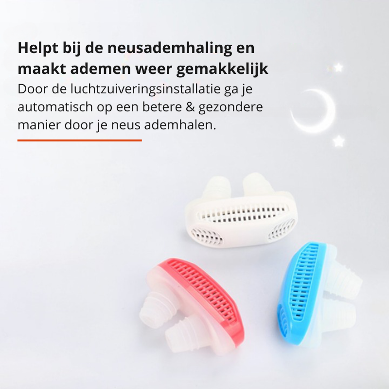 Quiet Night 2-in-1 Snore Stopper and Air Cleaner