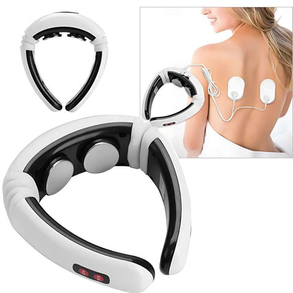 Compact Vibration Neck Massager for Pain Relief
