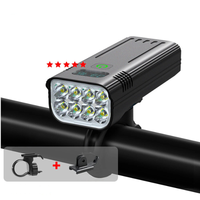 Bright 5000 Lumen Rechargeable Bicycle Front Light