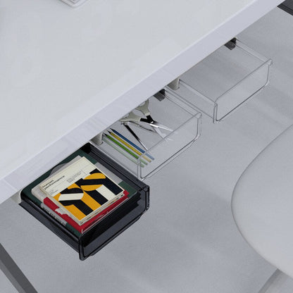 Clear Desk Adhesive Drawer Organizer
