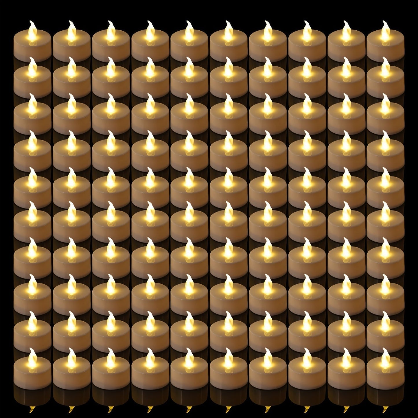 Warm LED Candle Lights