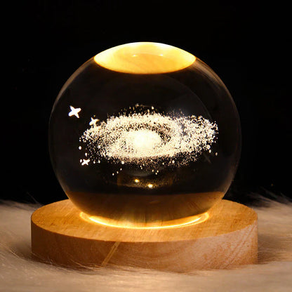 Colorful Crystal Table Lamp