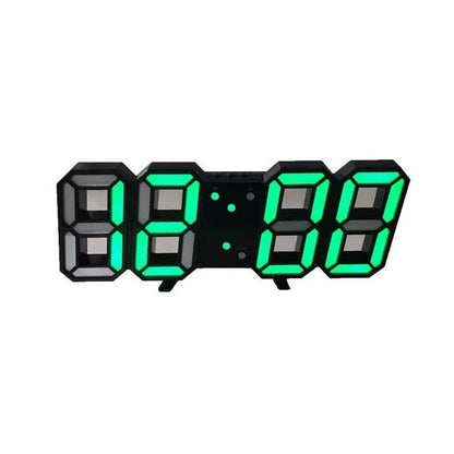 Slim Digital LED Wall Clock with Dimmer Function