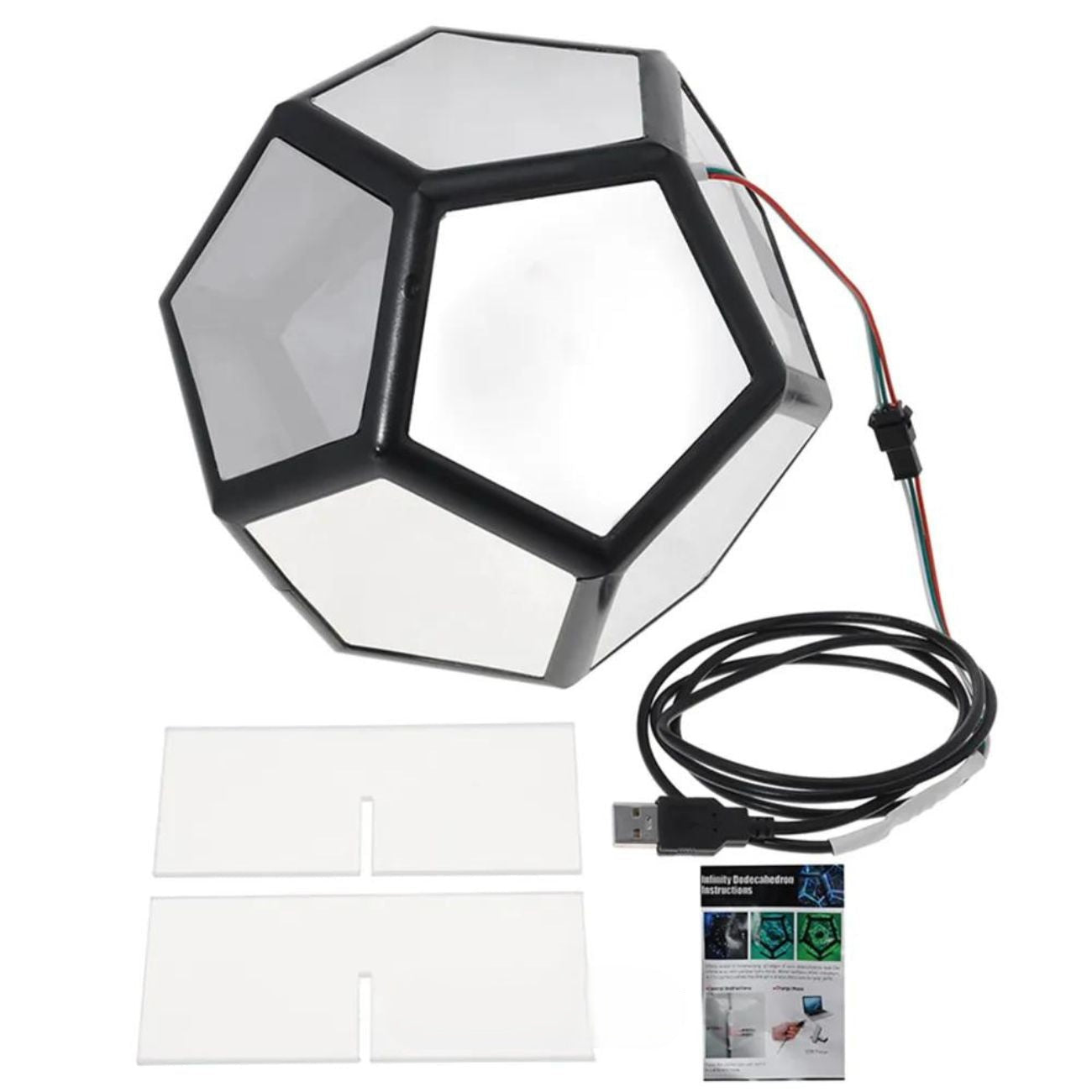 Colorful 3D LED Orb Lamp with Depth Effect