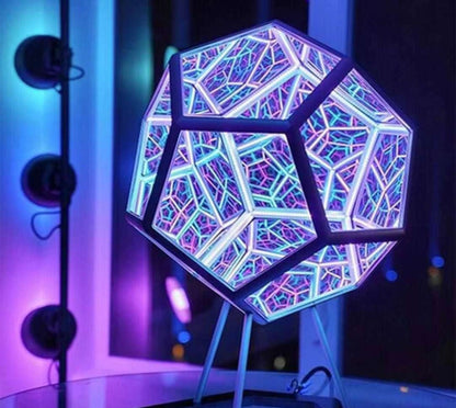 Colorful 3D LED Orb Lamp with Depth Effect