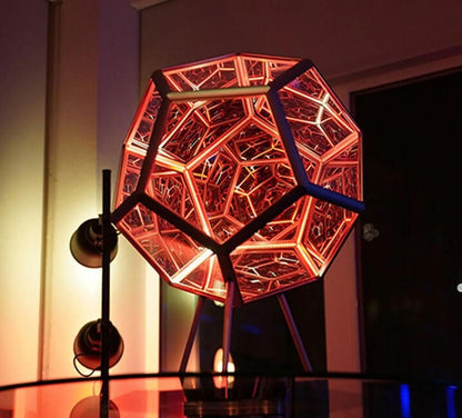 Colorful 3D LED Orb Lamp with Depth Effect