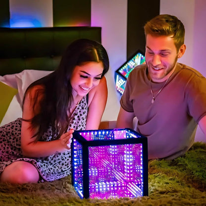 Colorful 3D LED Orb Lamp with Depth Effect