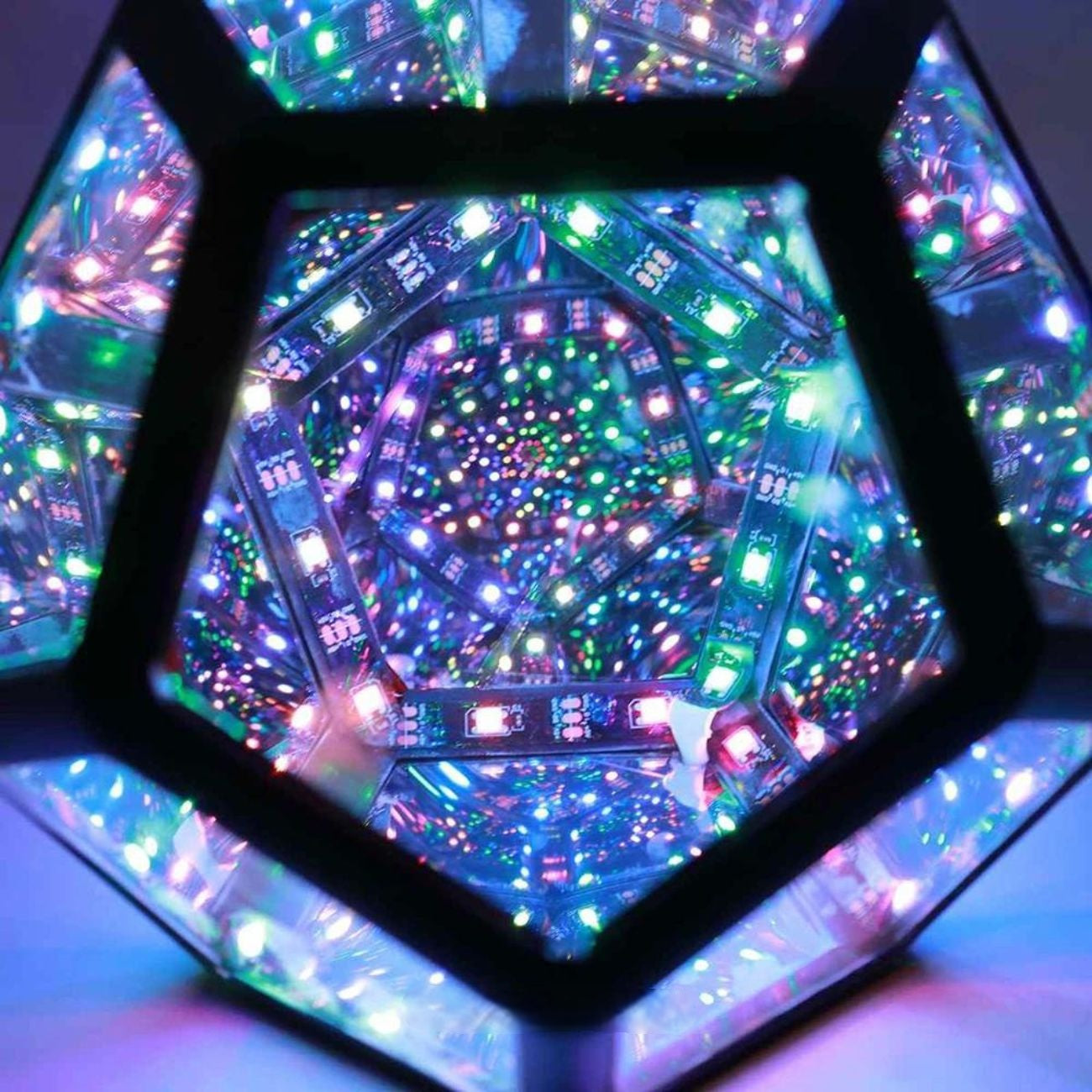 Colorful 3D LED Orb Lamp with Depth Effect
