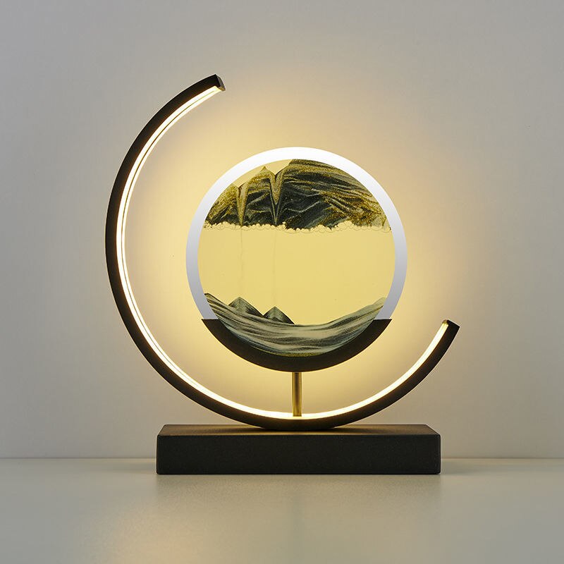 Unique Coastal Shell Desk Lamp