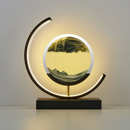 Unique Coastal Shell Desk Lamp
