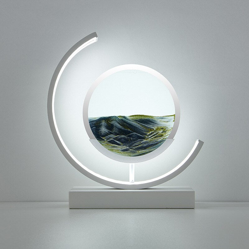 Unique Coastal Shell Desk Lamp
