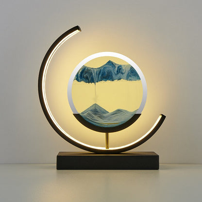 Unique Coastal Shell Desk Lamp