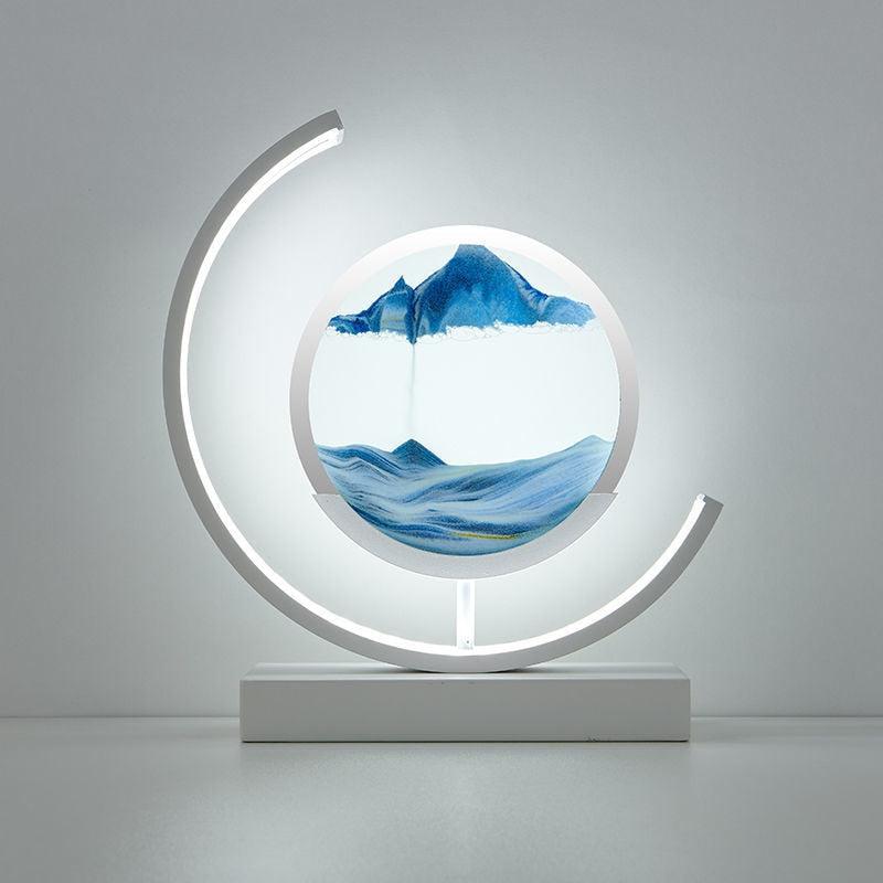 Unique Coastal Shell Desk Lamp