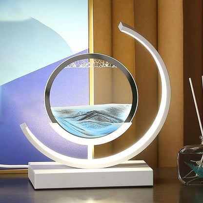 Unique Coastal Shell Desk Lamp
