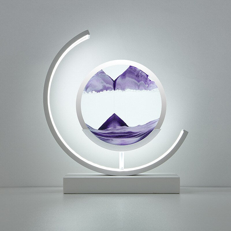 Unique Coastal Shell Desk Lamp