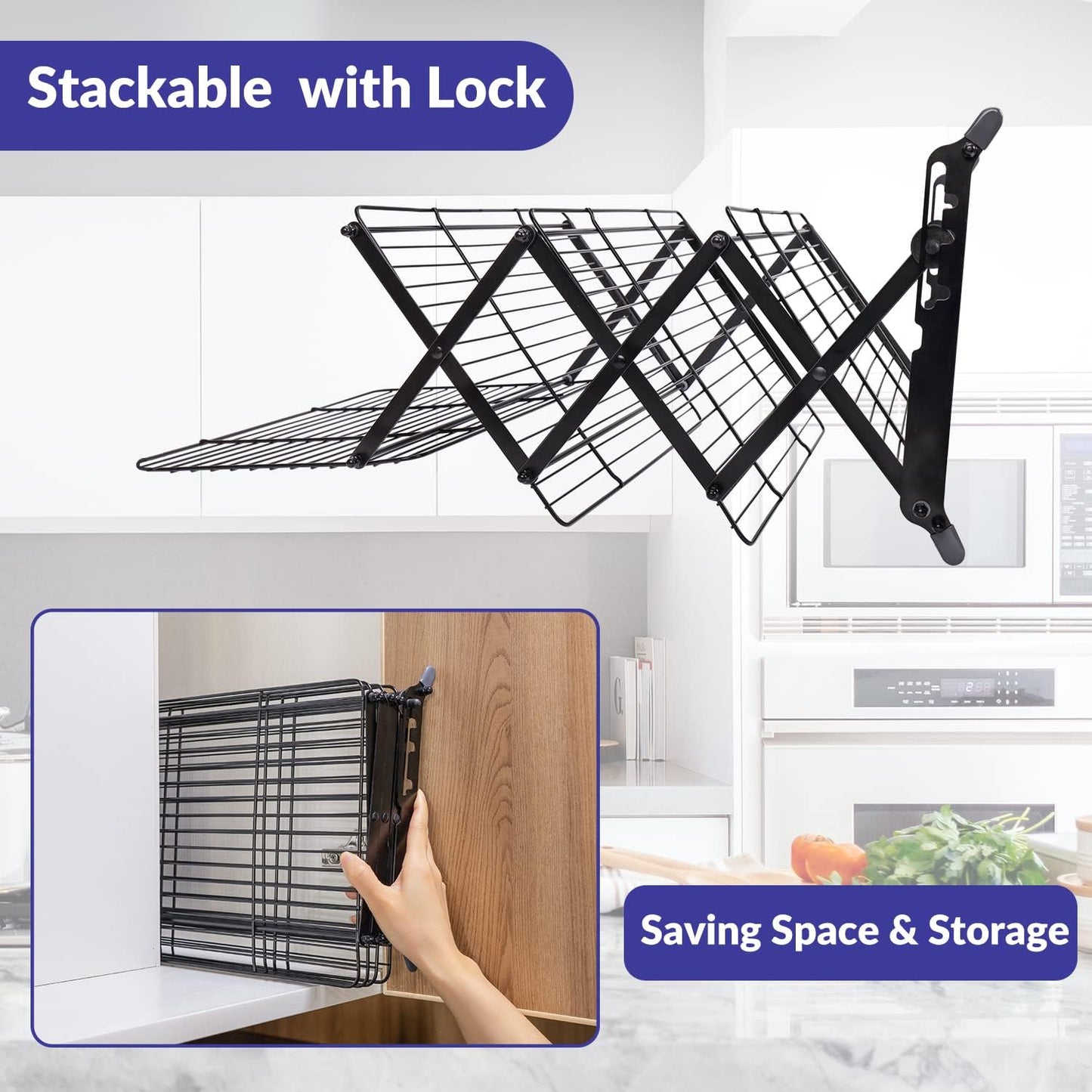 Compact Fast Cooling Baking Rack