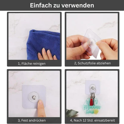 Easy Hang Heavy Duty Wall Hooks