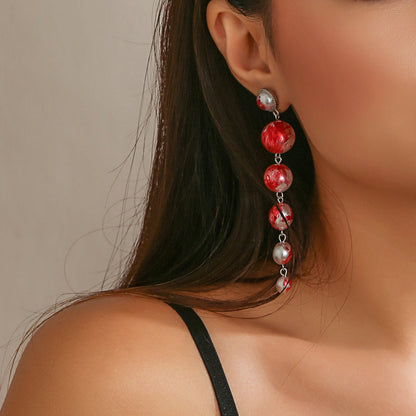 Spooky Chain Necklace for Edgy Fashion Style