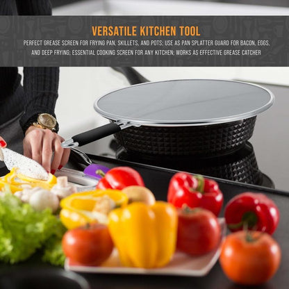 Premium Metal Cookware Splatter Guard