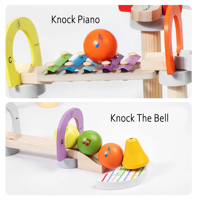 Wooden Learning Blocks for Kids Development