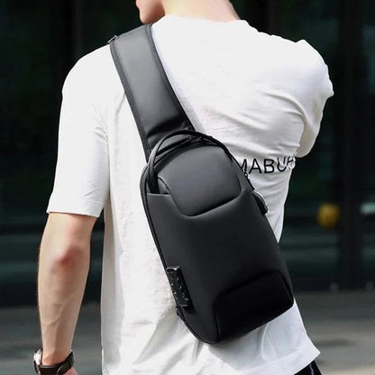 Secure Crossbody Bag with USB Charging Port