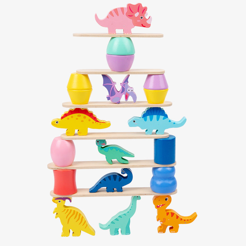 Fun Kids Stacking Block Game Set