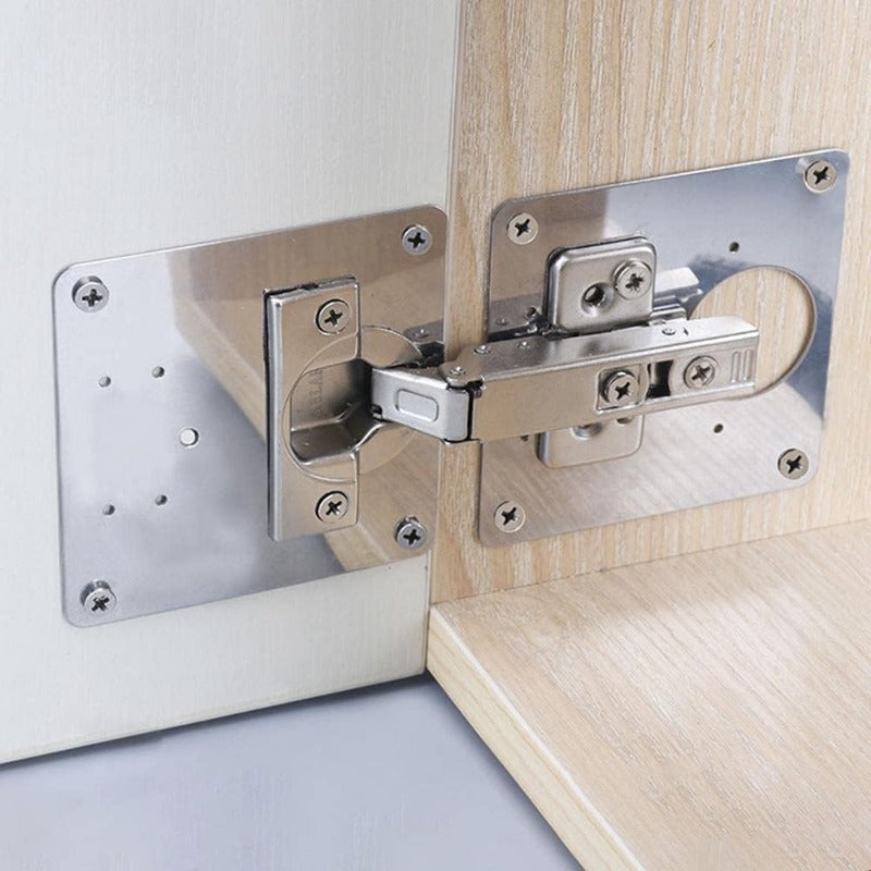 Easy Fix Cabinet Hinge Repair Kit Stainless Steel