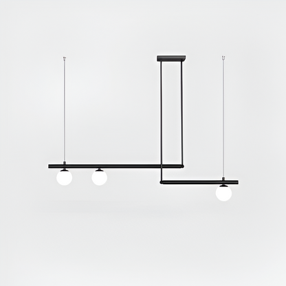 Modern Glass Linear Pendant Light