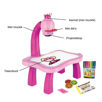 Kids Art Drawing Board - Fun Creative Projector Screen