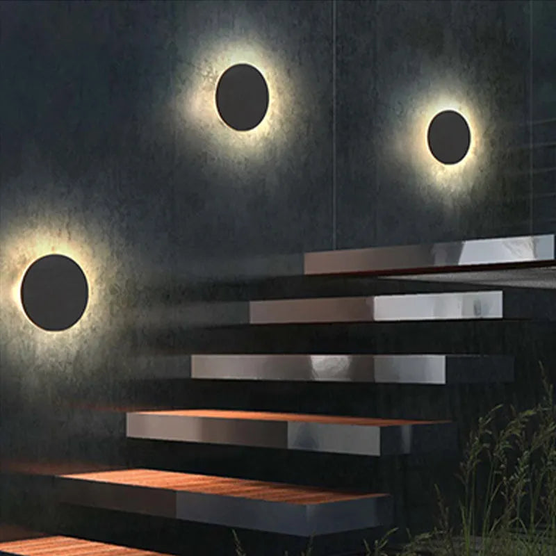 Sleek Contemporary Outdoor LED Wall Light Metal - Befez