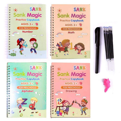 Fun Erasable Magic Notebooks for Kids
