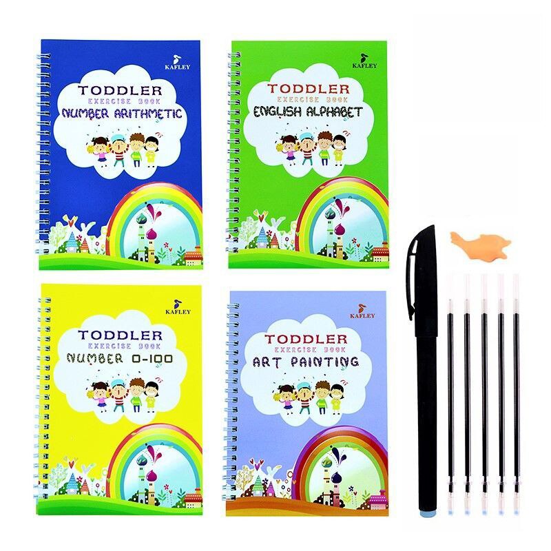 Fun Erasable Magic Notebooks for Kids