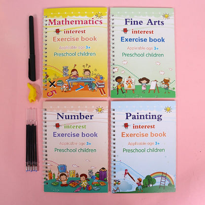 Fun Erasable Magic Notebooks for Kids
